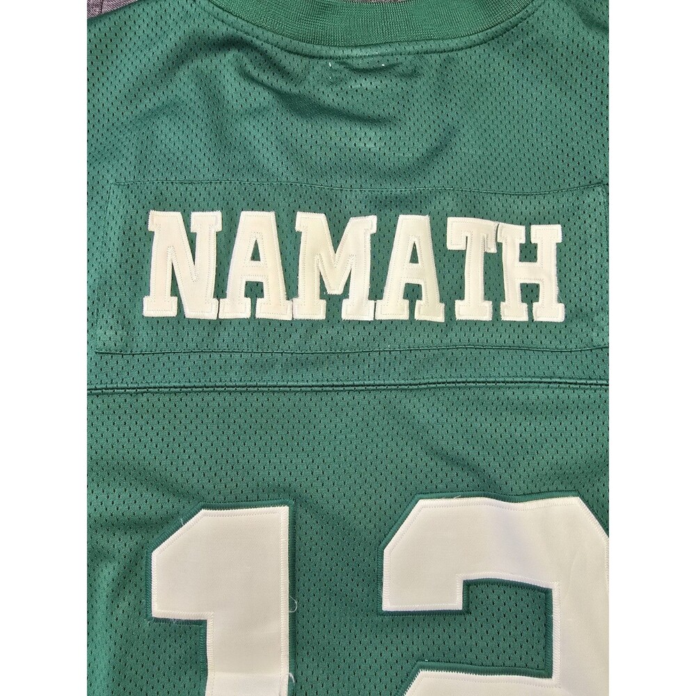 Mitchell & Ness Joe Namath 12 NY Jets Jersey 60 Y2K 00s Oversized - Picture 10 of 12